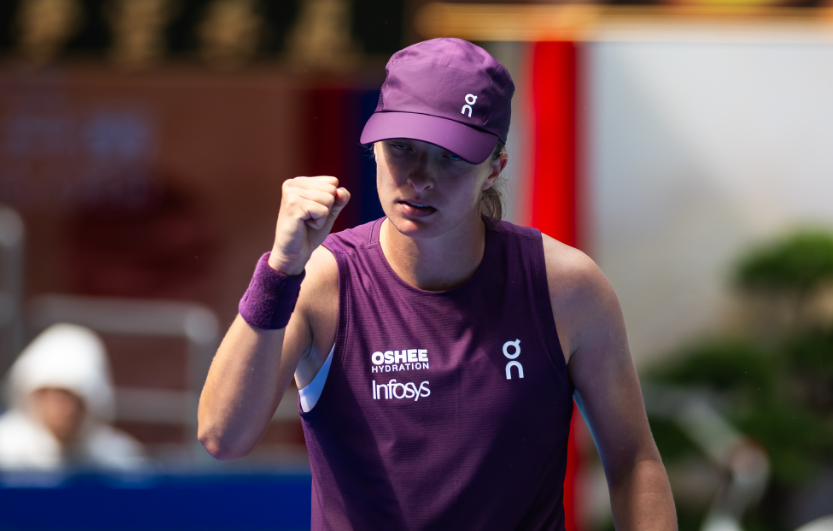 1000赛150胜里程碑！斯瓦泰克2-0克鲁格 连两年进武网八强